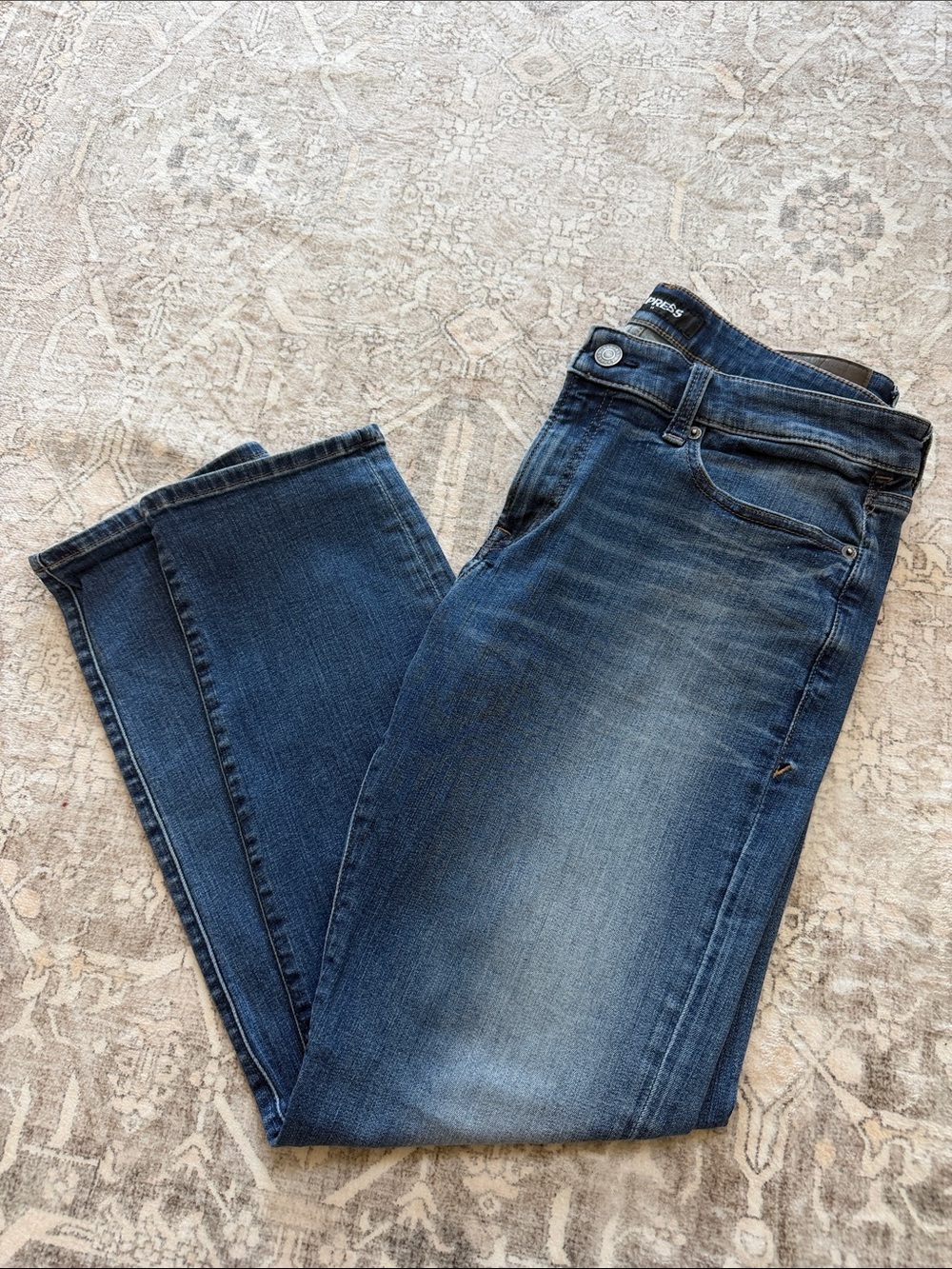 Men's Blue Slim Fit - Express Jeans